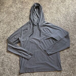 RHONE Men's Hooded Long-Sleeve Subtle Blue